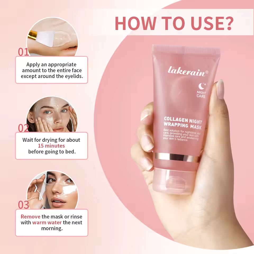 Collagen Overnight Peel-Off Wrapping Mask Set